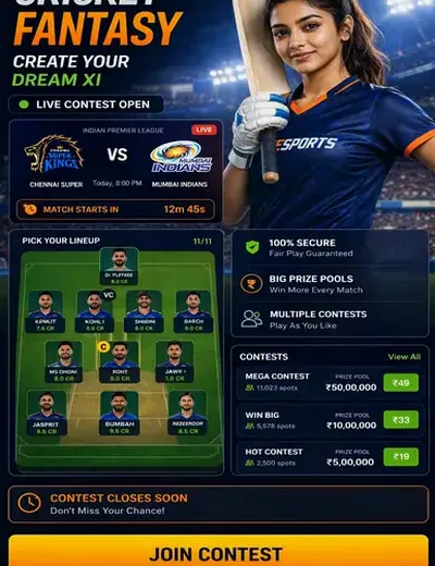 Strelabet (strela bet) fantasy cricket & matchday visual 3